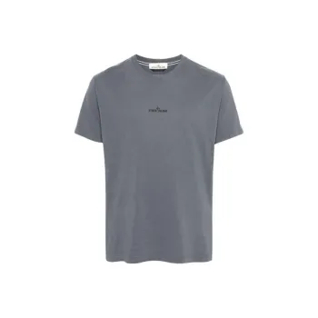 STONE ISLAND T Shirt Men's Gray