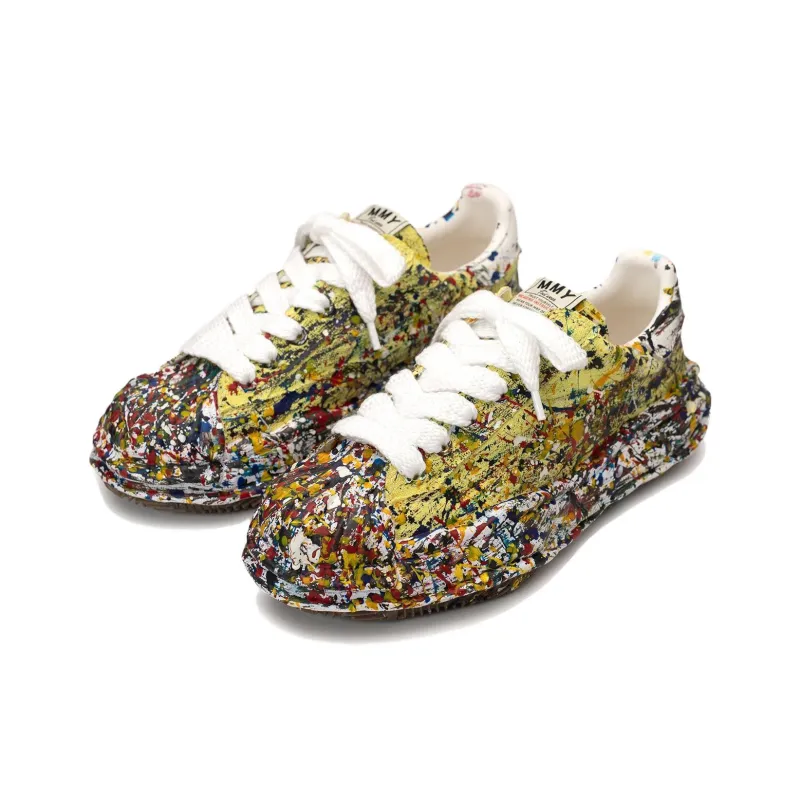 MIHARA YASUHIRO Paint splatter Sneakers-15