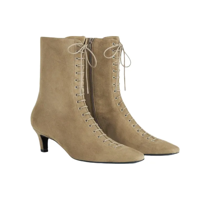 TOTEME Ankle Boots 5cm Women's Tawny-2