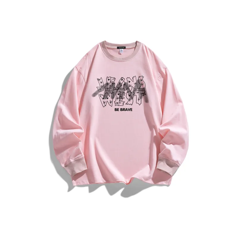 JEANSWEST Long Sleeved T Shirt Unisex-14