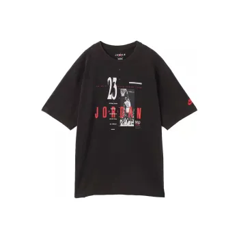 Jordan T Shirts Unisex Black