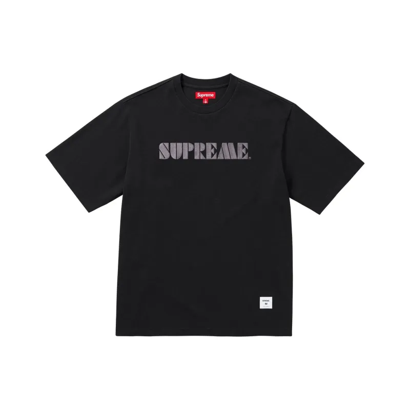 Supreme Stencil Embroidered S/S Top-1