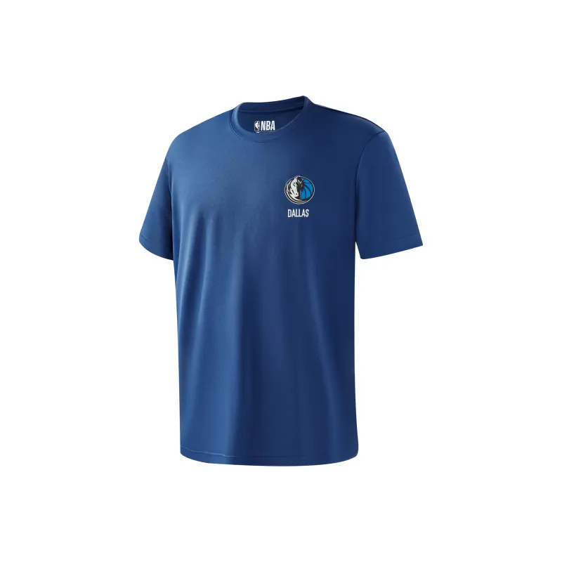 NBA Team Culture Series T Shirts Unisex Navy Blue-0