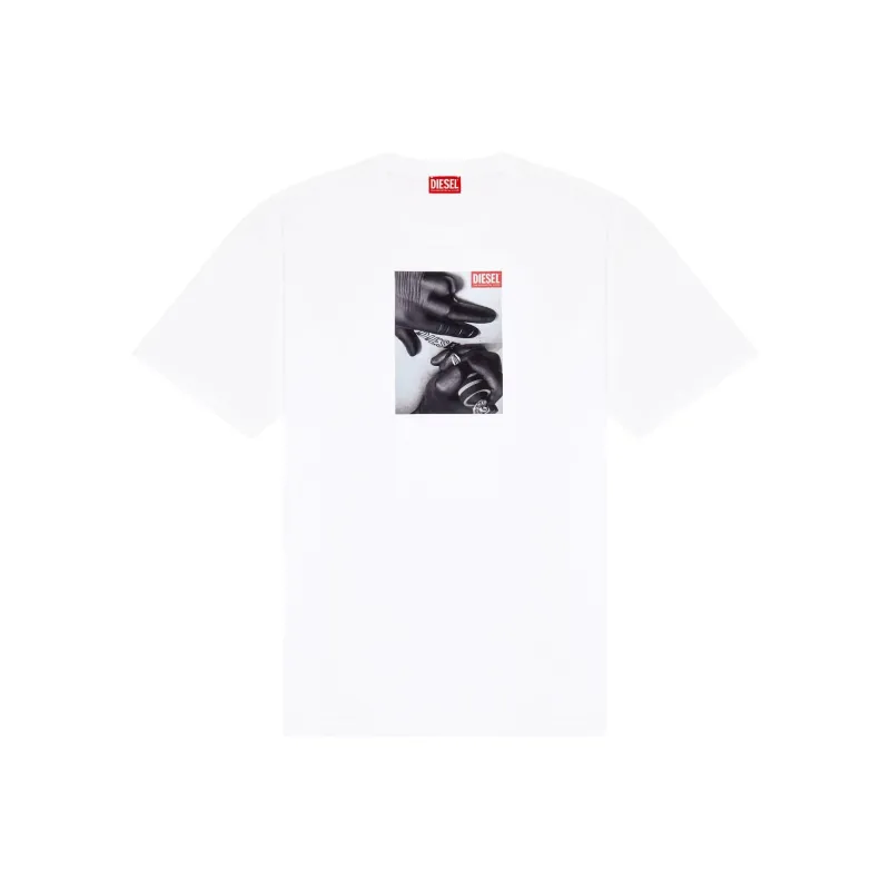 DIESEL T Boxt K4 Tattoo Glove Printed T Shirt-0