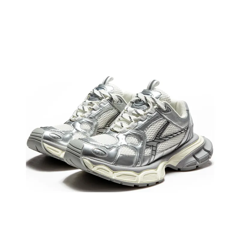 FINEPLAN Anti Slip And Wear Resistant Height Increasing Low Top Chunky Sneakers Unisex-17