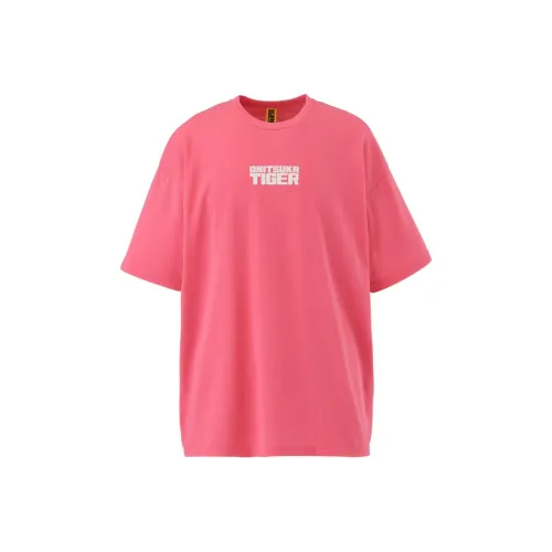 Onitsuka Tiger OVERSIZED T Shirt Unisex Pink