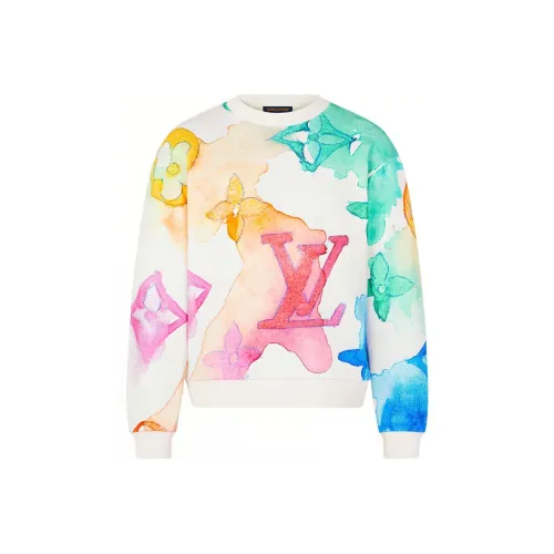 LOUIS VUITTON Watercolor Giant Monogram Sweatshirt