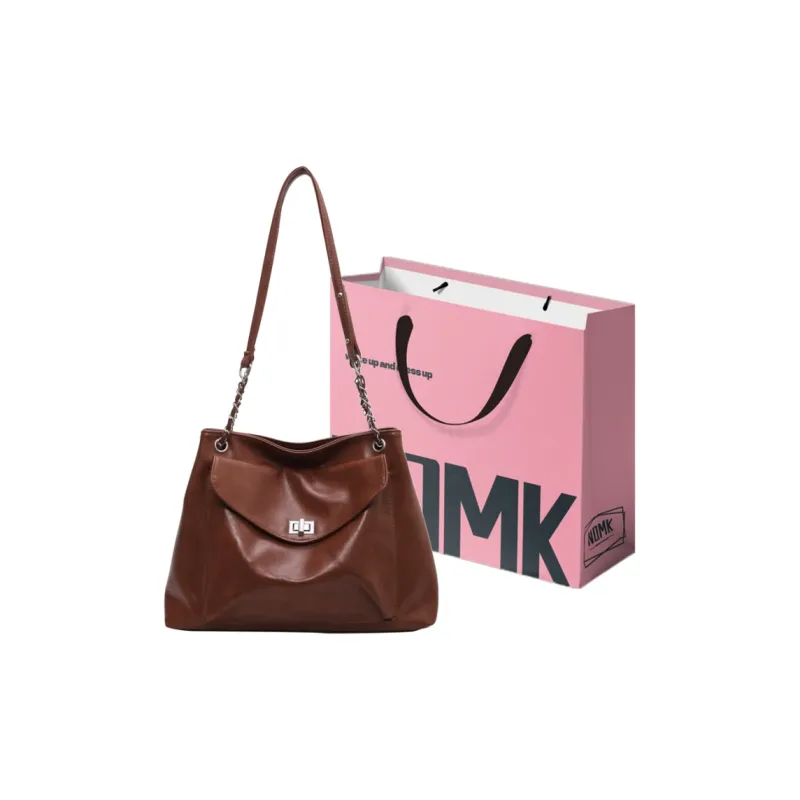NOMK PU Shoulder Bag Handbag Crossbody Bag Women's Black/Pink/Silver/White/Green/Brown-21