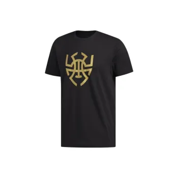 Adidas Mitchell Series T Shirt Men's Black/Metallic Gold