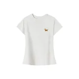 Women's Cropped Light Heather Gray