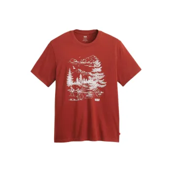 Levis T-Shirts Men Red