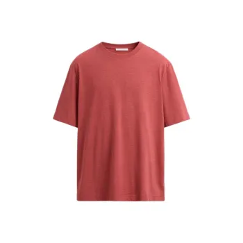 ZARA T Shirts Men Red