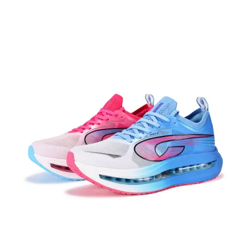 JEANSWEST Cushioned Anti Slip Wear Resistant Breathable Lightweight Low Top Running Shoes Unisex Pink Hair For Strength
