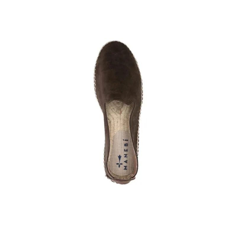 Manebí Round toe Suede Espadrilles-3