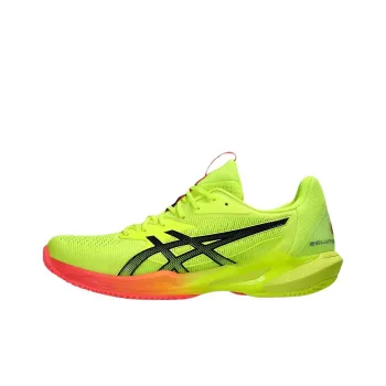 Asics Solution Speed FF 3 Cushioning Lightweight Low Top Tennis Shoes Women's Yellow Black
