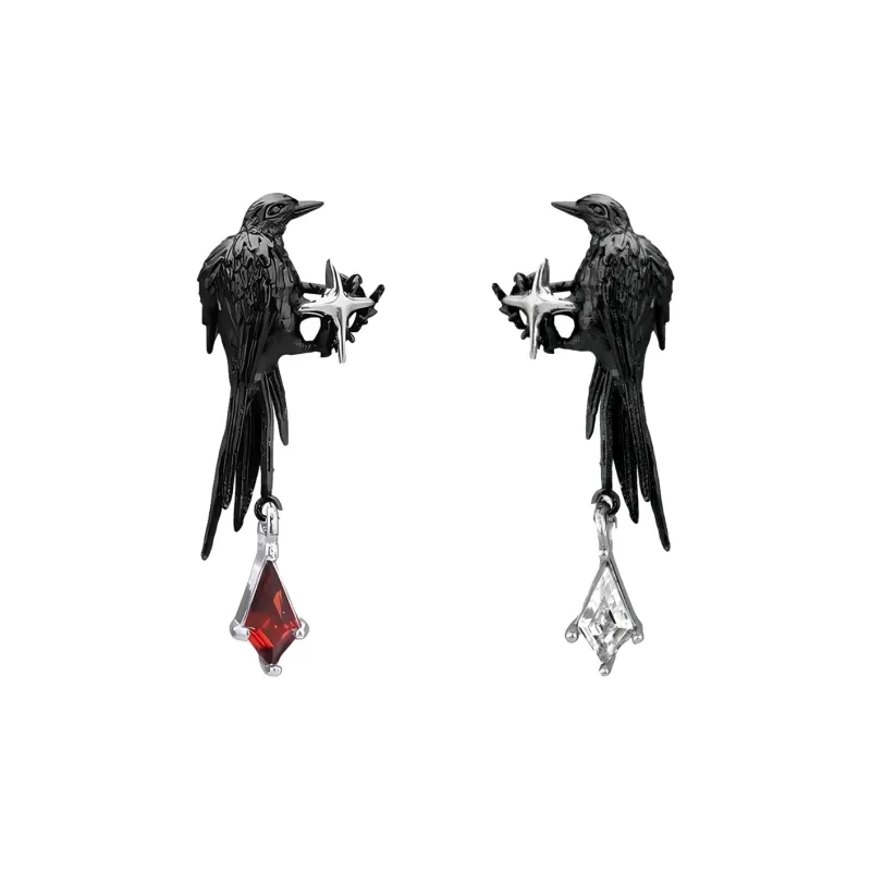 KING OF BLING Alloy With Zircon Stud Earrings Unisex-8