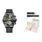 Steel Band All Black[Box Limited Edition+Leather Strap]