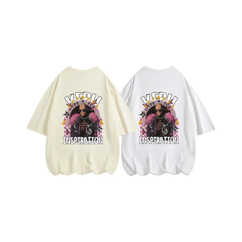 Kepu T Shirt Unisex 2 Pack 2 Pack White+White-18
