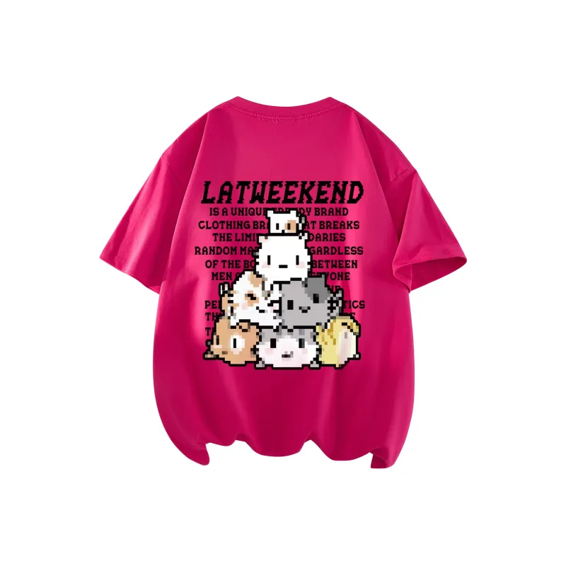 LA'T.WEEKEND T Shirts Unisex-19