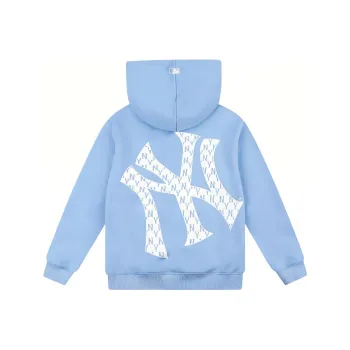 MLB Old Flower Sweatshirts Unisex Blue
