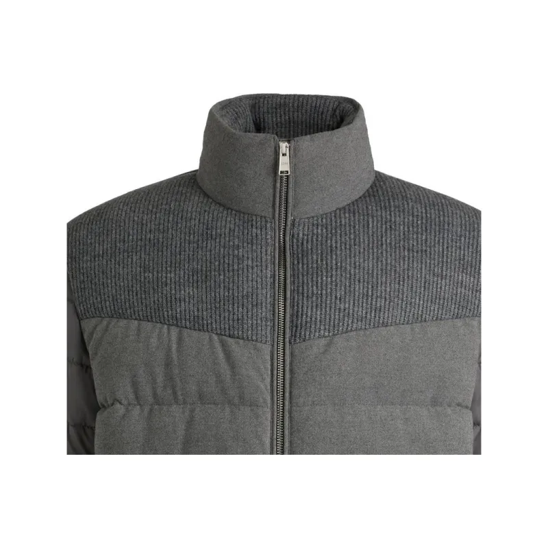 HUGO BOSS Jackets Coats Men's Medium Gray-4