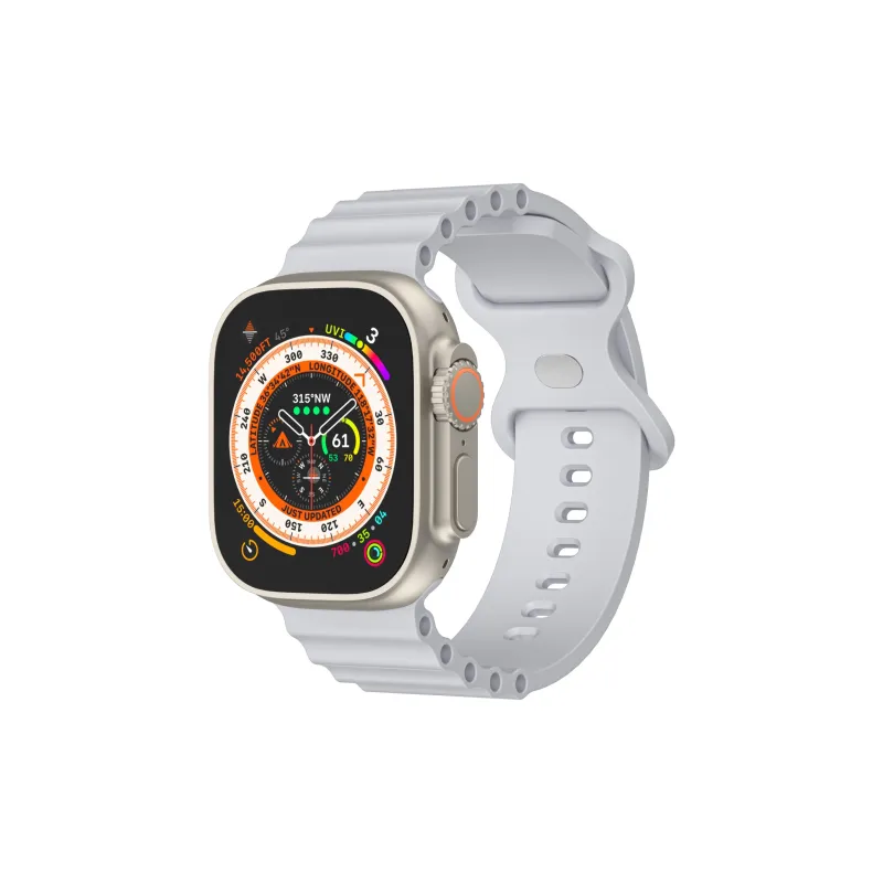 IKYOU Watch Bands Apple Compatibility 235mm Silicone Material-6