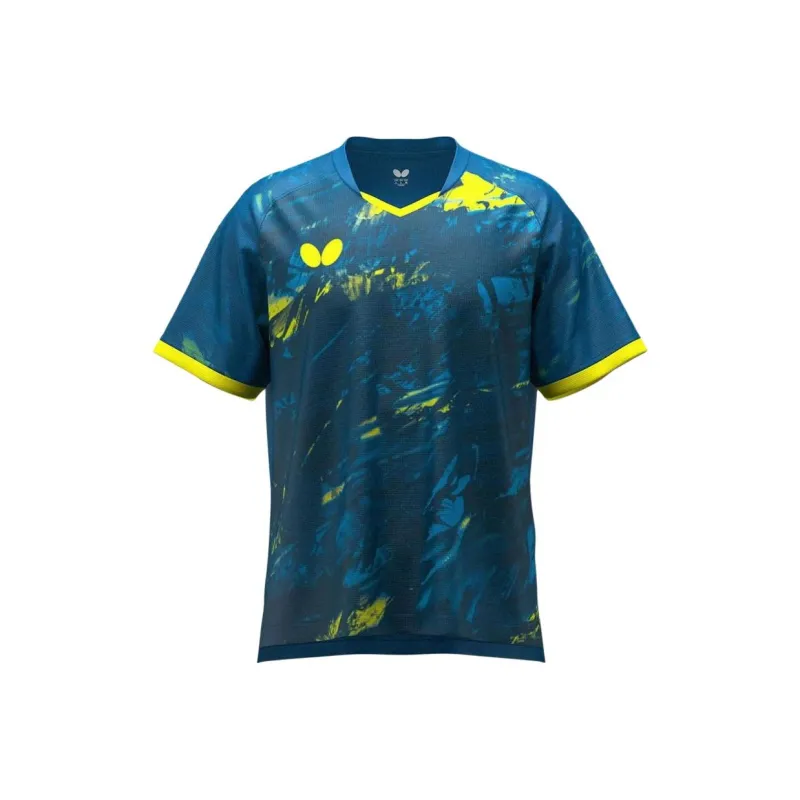 Butterfly T-Shirts Unisex Blue-0