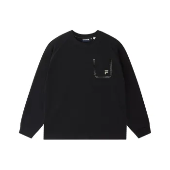 FILA FUSION T-Shirt Unisex Jet Black