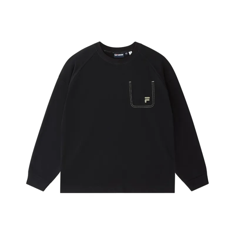 FILA FUSION T-Shirt Unisex Jet Black-0