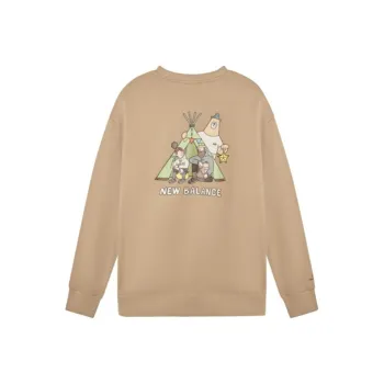 New Balance Sweatshirts Unisex Brown