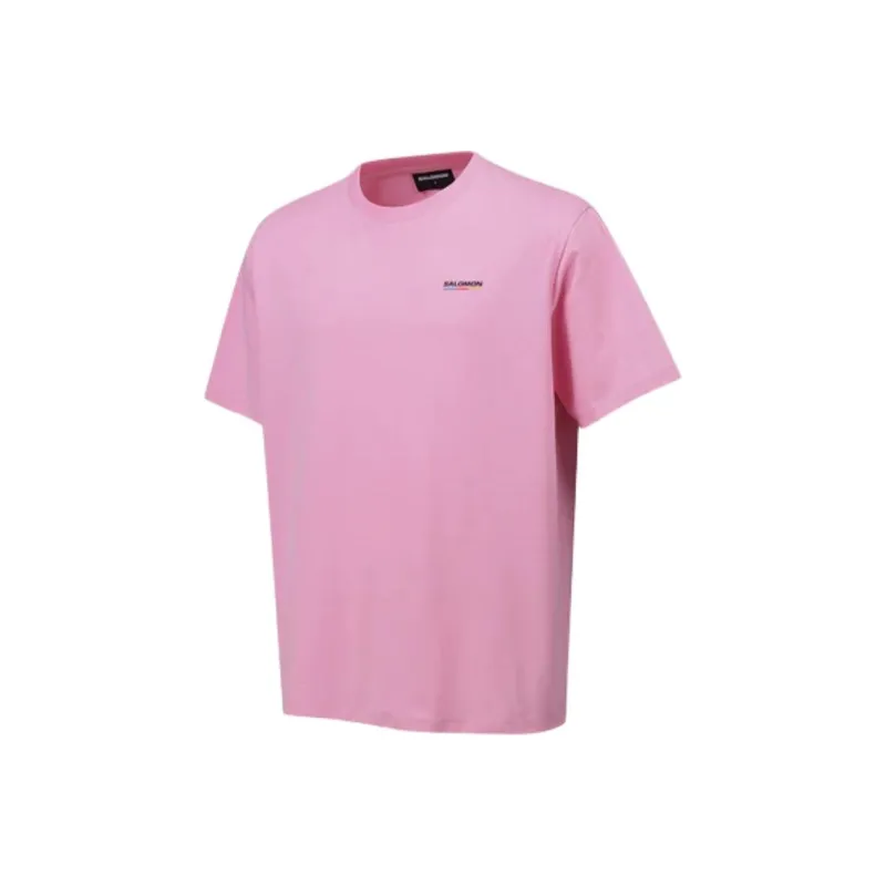 SALOMON T Shirts Unisex Pink-2