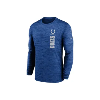 Nike Indianapolis Colts Sideline Velocity Men's Nike Dri FIT Nfl Long Sleeve T Shirt