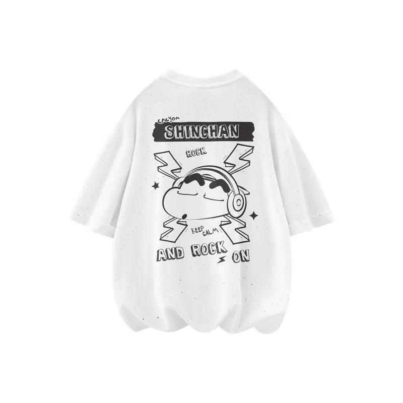 Crayon Shinchan Short Sleeved T Shirts Unisex-11