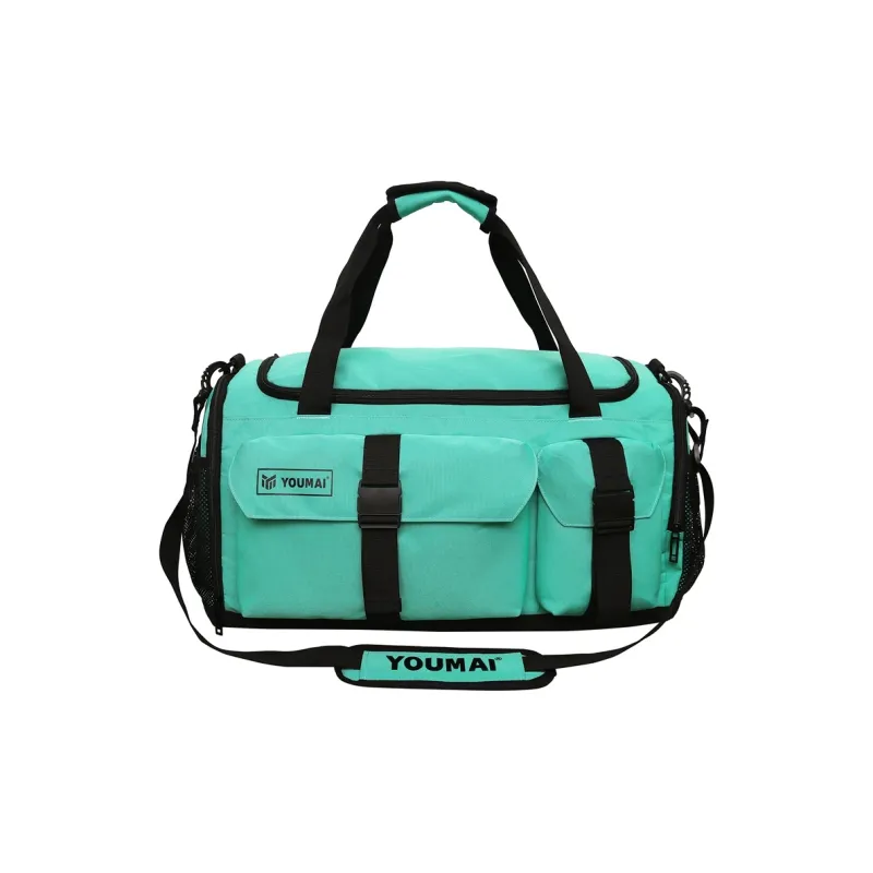 Deli Bear Oxford Gym Bag Unisex Black/Pink/Gray/Burgundy/Yellow/Purple/Turquoise/Orange-18