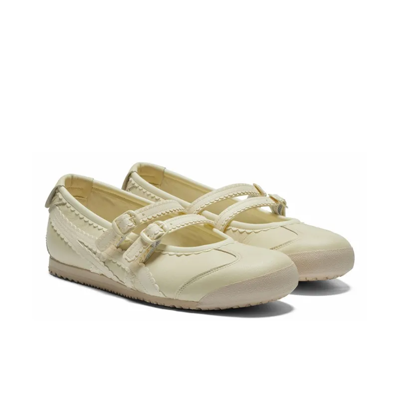 Asics Onitsuka Tiger Mexico 66 Tgrs Ivory Cream Women's-3