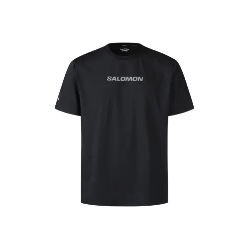 SALOMON UNI FW24 T Shirt Unisex Black