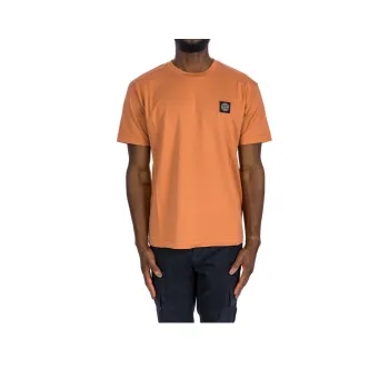 STONE ISLAND Compass Patch Crewneck T Shirt