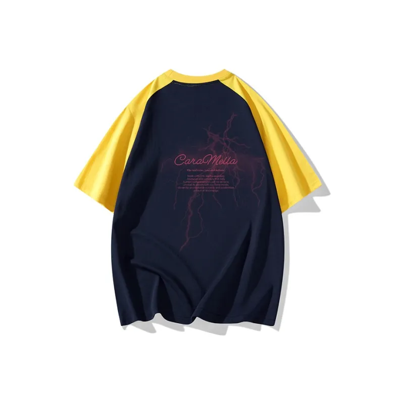 Caramella T Shirt Unisex Navy Blue-0