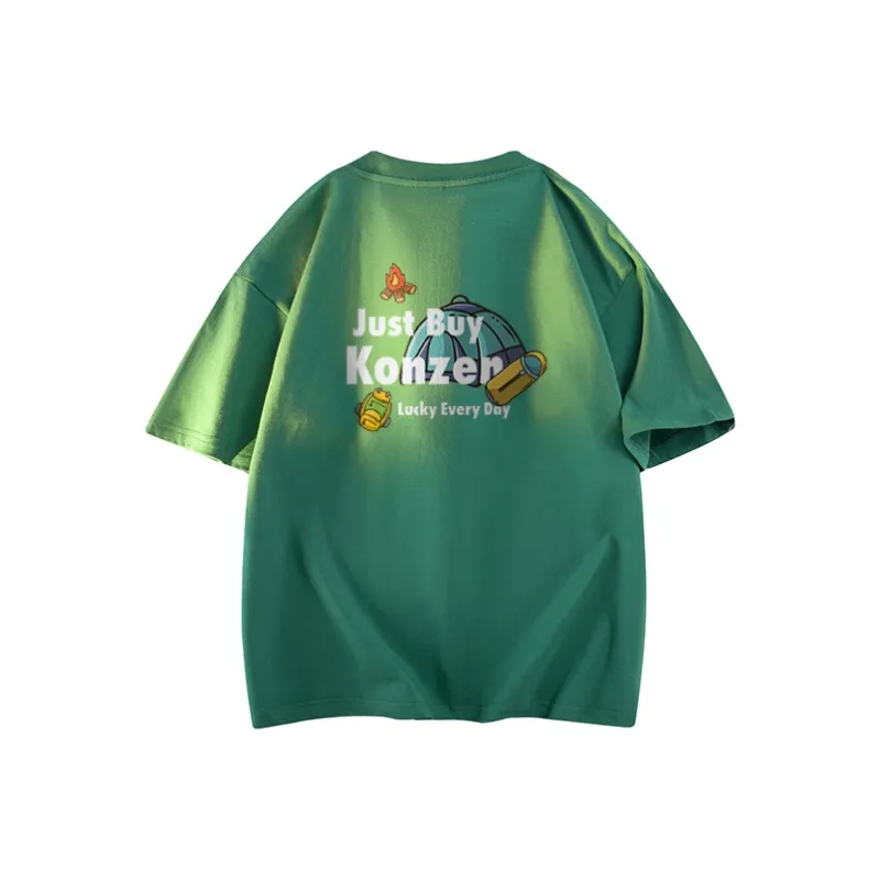 KONZEN· T Shirt Unisex 100% Cotton White-14