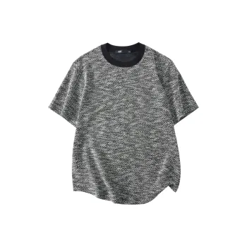 Pin Li T Shirts Men Black