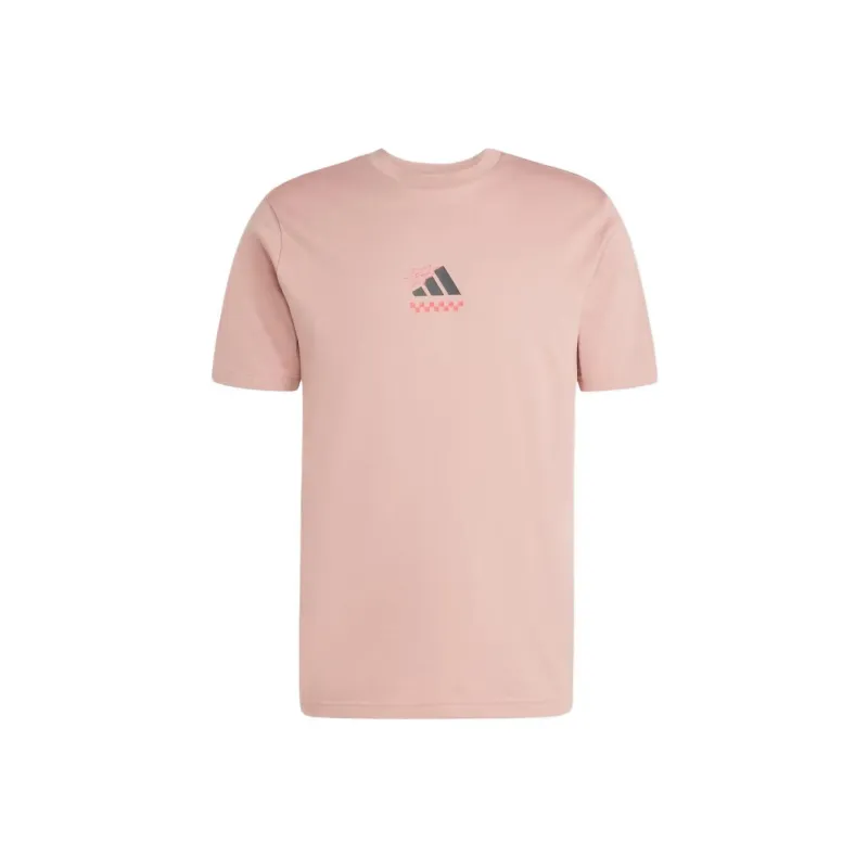 Adidas Free Shipping With AdiClub Lounge Pizza Graphic Tee-0