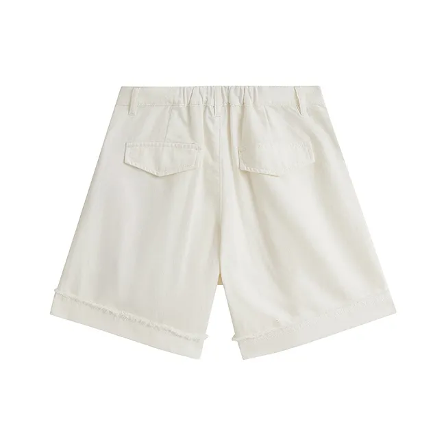 Inman Casual Shorts Women's Pearl White-1