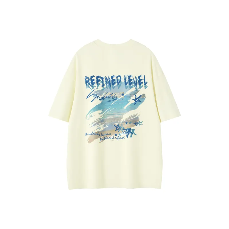 LEVEL Short Sleeved T Shirts Unisex-5