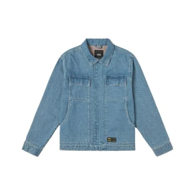 Vans ORIGINAL Jackets & Coats Men's Gray Blue-0