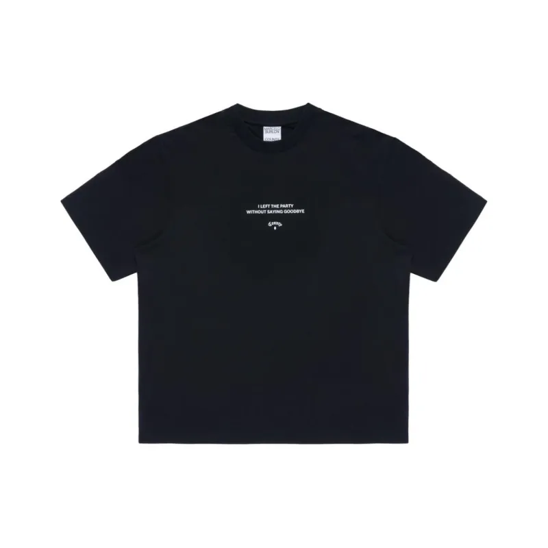 Marcelo Burlon Goodbye Quote T shirt-0