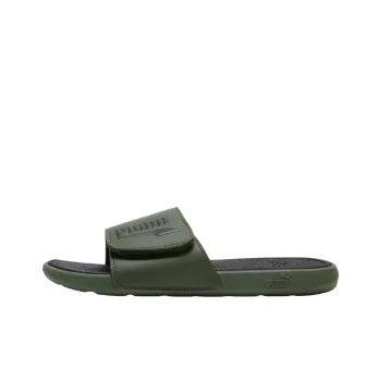 PUMA Cool Cat 2.0 Slide Slippers Men's Green