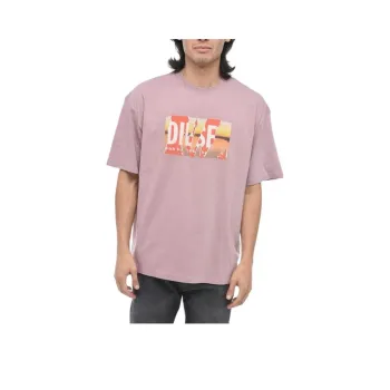 DIESEL T Shirts Men Pink
