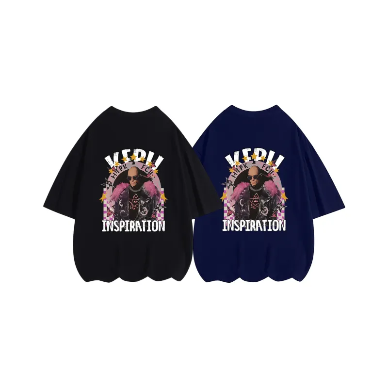 Kepu T Shirt Unisex 2 Pack 2 Pack White+White-11