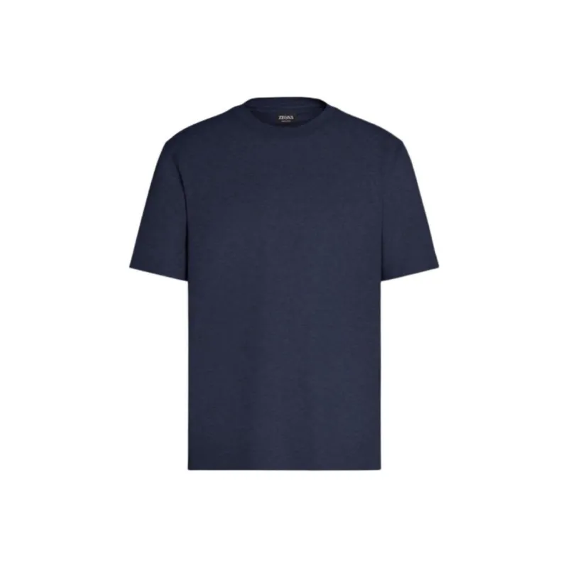Ermenegildo Zegna Fine knit Linen T shirt-0