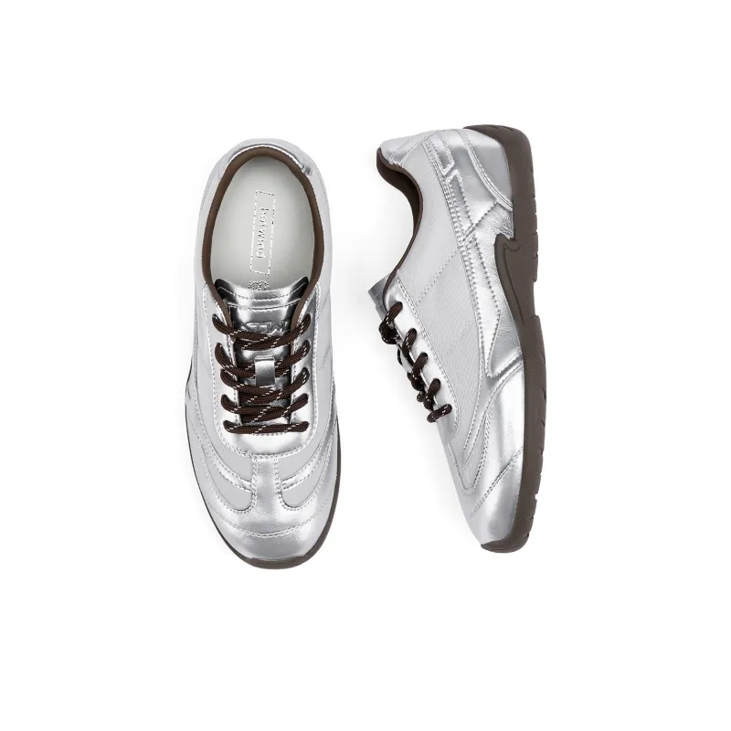 Hotwind Low Top Casual Shoes Women's Silver-2